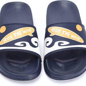 Kids Slides Shoes Non Slip Triangle Geometric Art Sandals Outdoor